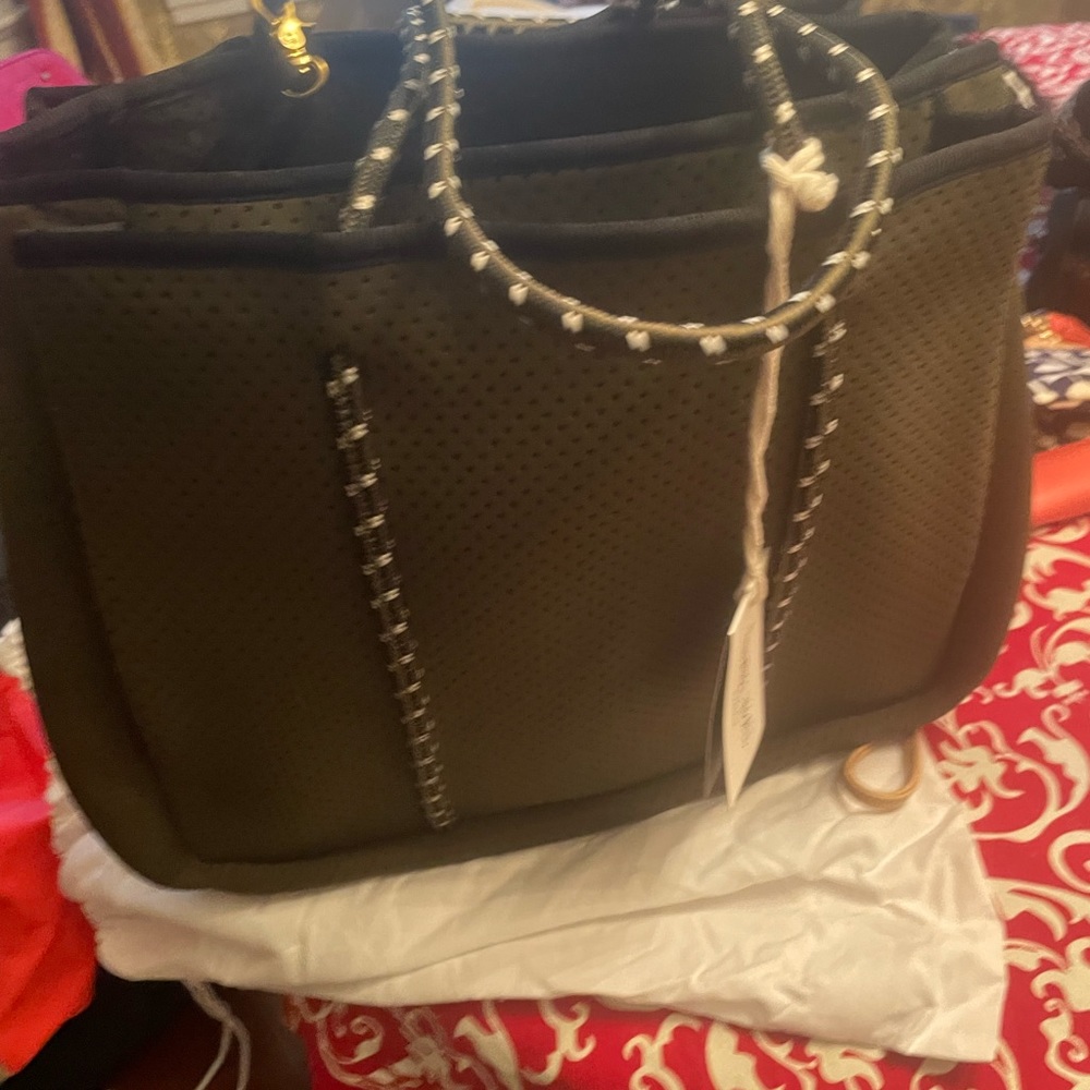 Neoprene bag.
